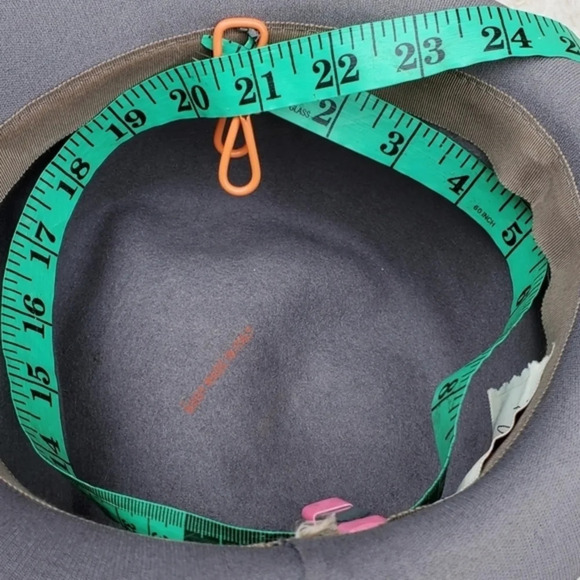 Vintage gray felted‎ hat - Picture 9 of 12